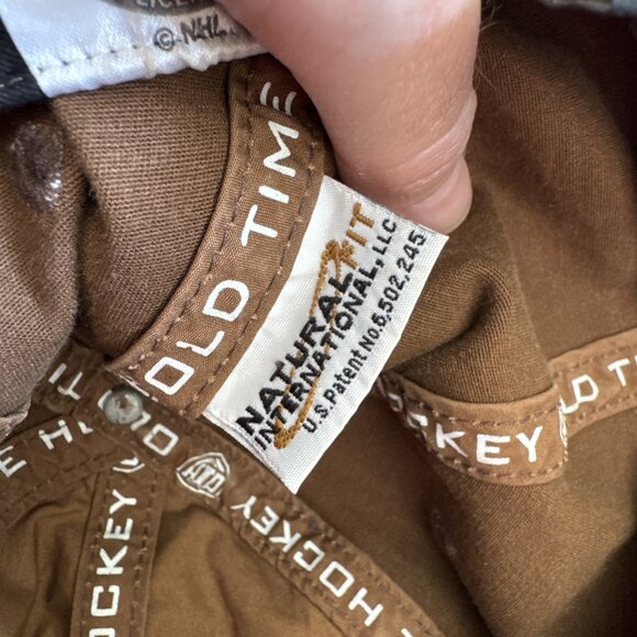 Vintage Tampa Bay Lightning Hat Fitted OSFA Brown Old Time Hockey NHL Hockey - Picture 11 of 16